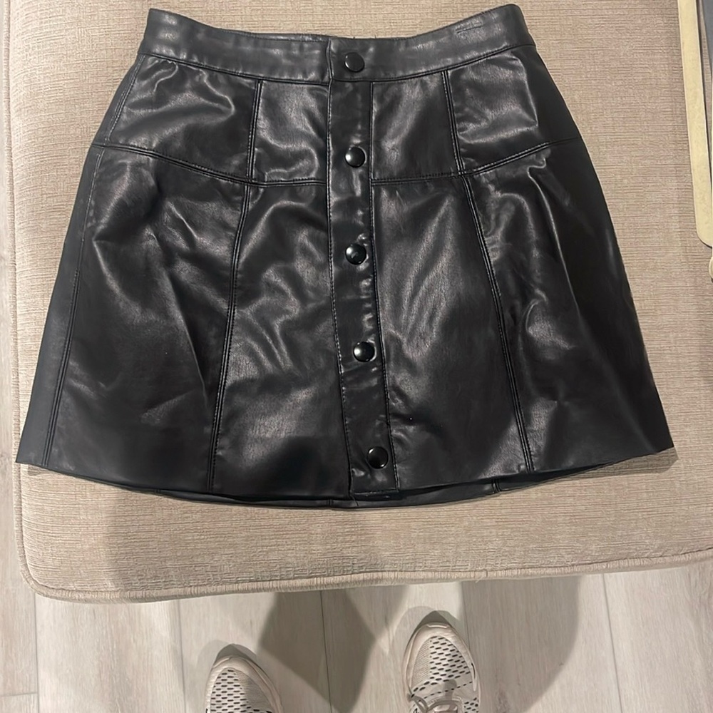 Free People Black Skirt